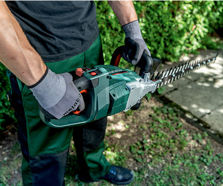 Аккумуляторный кусторез METABO HS 18 LTX BL 65 (Каркас)