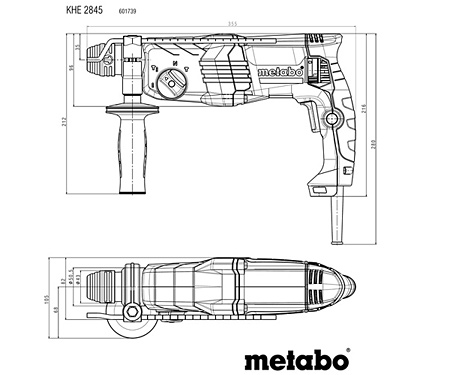 Перфоратор METABO KHE 2845