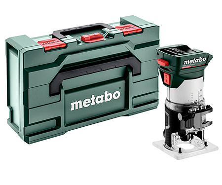 Аккумуляторный кромочный фрезер METABO FMV 18 LTX BL 8