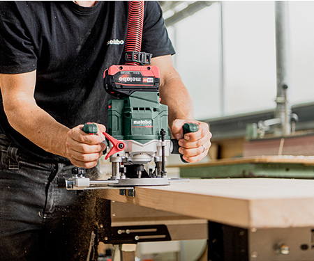 Аккумуляторный фрезер METABO OFV 18 LTX BL 12