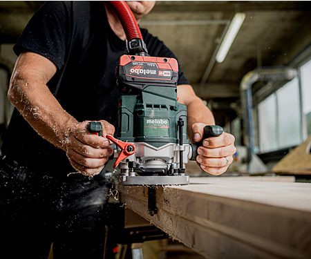 Аккумуляторный фрезер METABO OFV 18 LTX BL 12