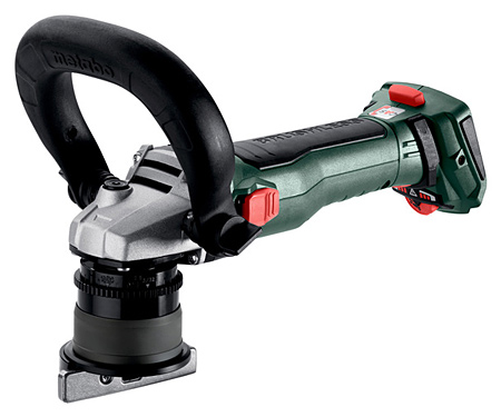 Аккумуляторный фрезер для обработки металлических кромок METABO KFMVB 18 LTX 4 RF