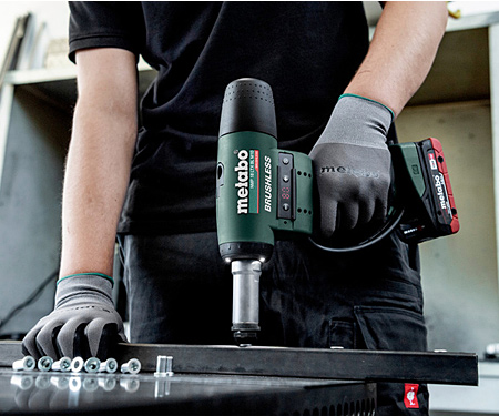 Аккумуляторный заклепочный пистолет METABO NMP 18 LTX BL M10