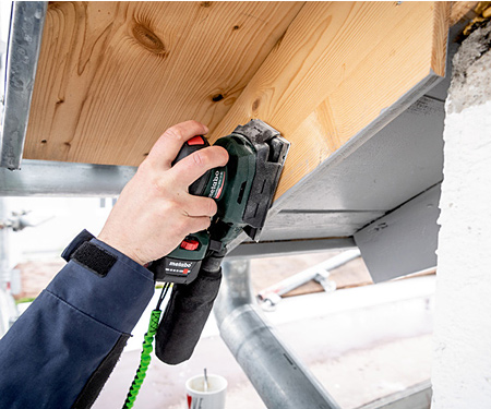 Аккумуляторная виброшлифмашина METABO Powermaxx SRA 12 BL + Metabox