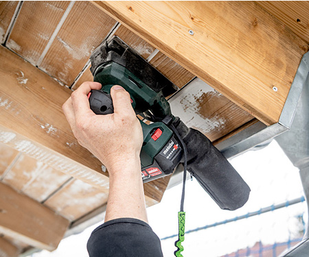 Аккумуляторная виброшлифмашина METABO Powermaxx SRA 12 BL Set