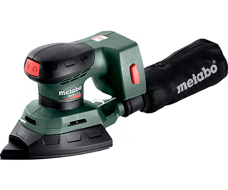 Аккумуляторная виброшлифмашина METABO SM 18 LTX BL (metaBOX 215)