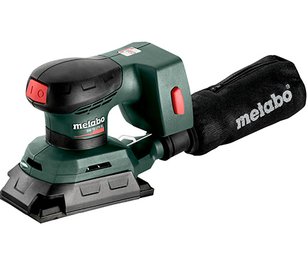 Аккумуляторная виброшлифмашина METABO SM 18 LTX BL (metaBOX 215)