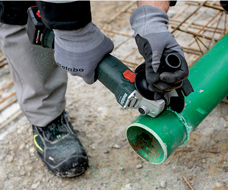 Акумуляторна болгарка METABO W 18 L 9-125 (Каркас)