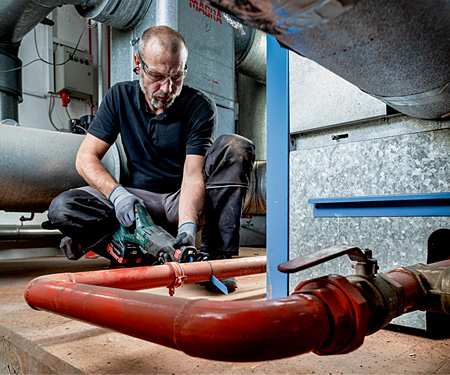 Аккумуляторная сабельная пила METABO SSE 18 LTX BL (2 x 8,0 Ah)