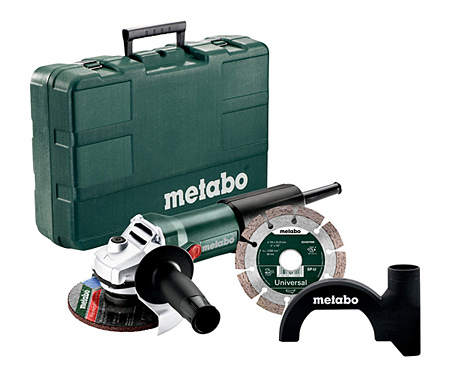 Болгарка METABO WEV 850-125 Set