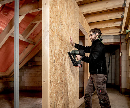 Аккумуляторный гвоздезабиватель METABO NFR 18 LTX 90 BL (2x LiHD 4,0Ah, ASC 145, metaBOX 340)