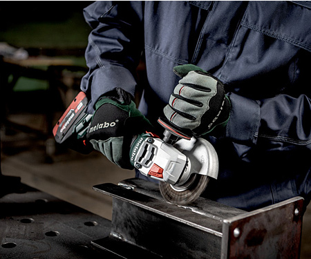 Акумуляторна болгарка METABO W 18 LT BL 11-125 (2x 4,0Ah, ASC 55, metaBOX 165 L)