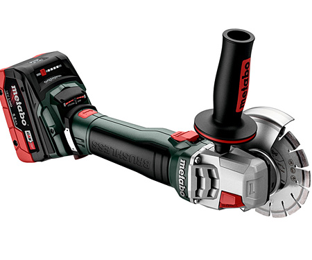Акумуляторна болгарка METABO WB 18 LT BL 11-125 Quick (Каркас)