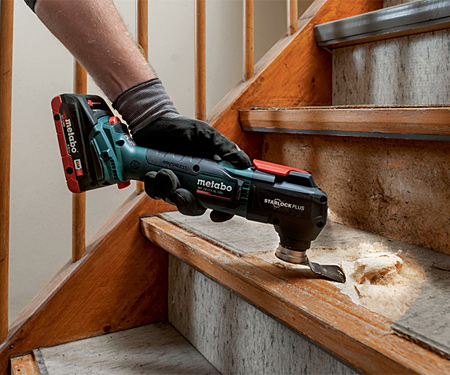 Аккумуляторный мультитул METABO MT 18 LTX BL QSL (2x2Ah) MetaBox