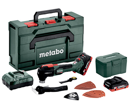 Акумуляторний мультитул METABO MT 18 LTX BL QSL (2x4Ah) MetaBox