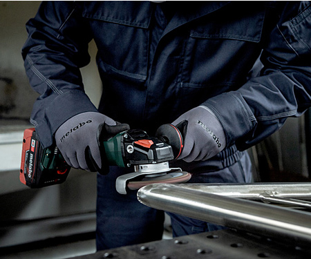 Акумуляторна болгарка METABO WVB 18 LT BL 11-125 Quick Inox (Каркас)