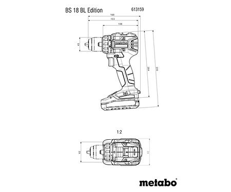 Аккумуляторная дрель-шуруповерт METABO BS 18 BL Edition (4Ah LiPOWER)