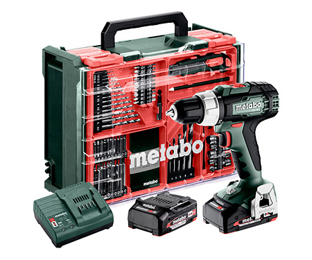 Аккумуляторная дрель-шуруповерт METABO BS 18 L Set