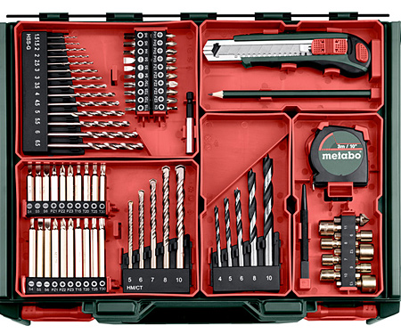 Аккумуляторная ударная дрель-шуруповерт METABO SB 18 L Set