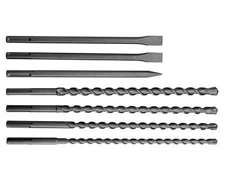 Комплект зубіл, бурів SDS-max „SP“ 7 шт METABO 623106000