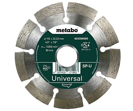 Алмазный круг METABO SP-U 115 мм (624295000)