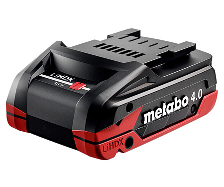 Акумуляторний блок METABO LiHDX 18 В 4Ah