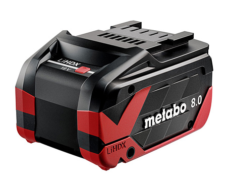 Акумуляторний блок METABO LiHDX 18 В 8Ah