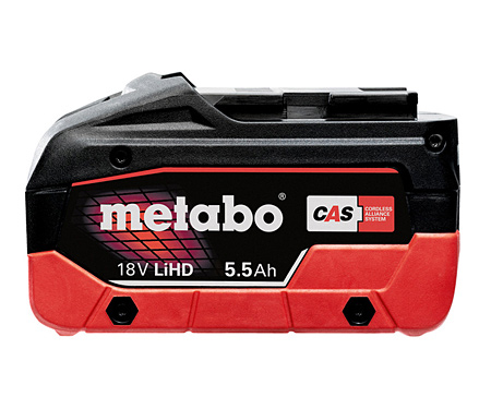 Аккумуляторный блок METABO LiHD 18 В - 5,5 Ач