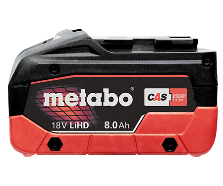 Аккумуляторный блок METABO LiHD 18 В - 8,0 Ач