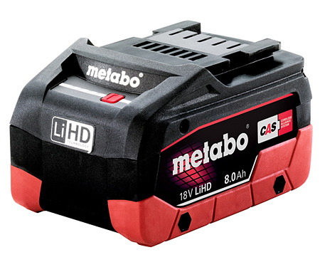 Аккумуляторный блок METABO LiHD 18 В - 8,0 Ач