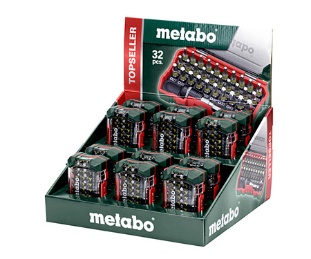 Коробка з насадками METABO Torx 32 шт.