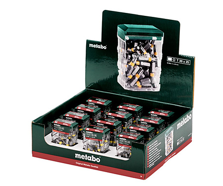 Коробка з насадками METABO T30 25 шт.