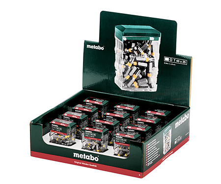 Коробка з насадками METABO T40 25 шт.