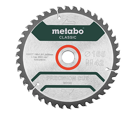 Пильный диск METABO KSB precision cut 165x20 мм Blister