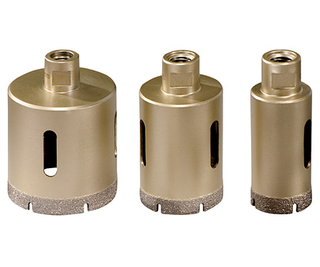 Алмазные сверлильные коронки для плитки Dry, 3 шт METABO 628322000