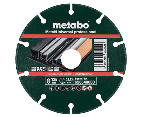 Алмазный отрезной диск METABO MU-P 115 мм