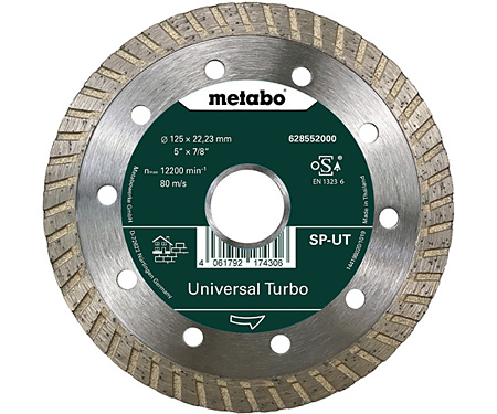 Алмазный отрезной круг METABO SP - UT, 125X22,23мм (628552000)