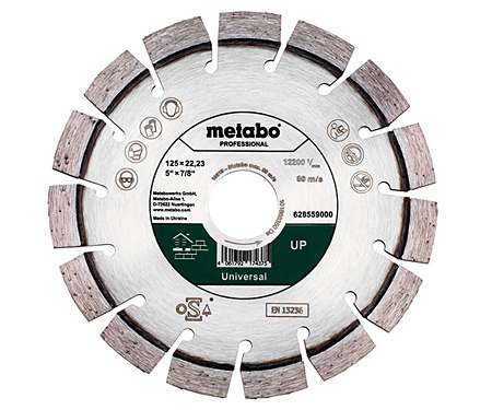 Алмазний відрізний круг Professional METABO 628559000