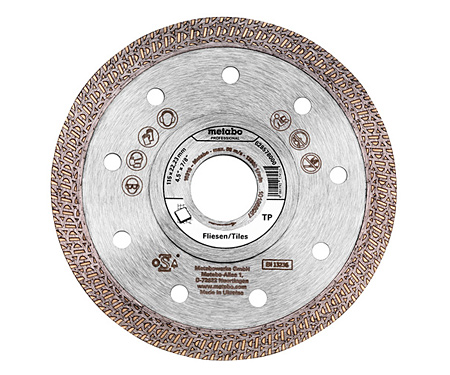 Алмазный отрезной круг по плитке METABO TP 115X22,23мм (628578000)
