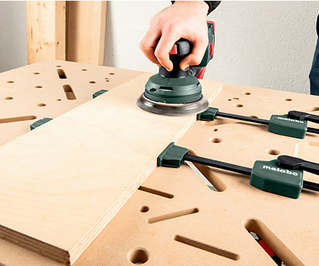 Горизонтальные зажимы для MWB METABO 120 мм