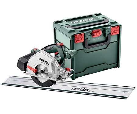 Аккумуляторная дисковая пила METABO MKS 18 LTX 58 + FS 160