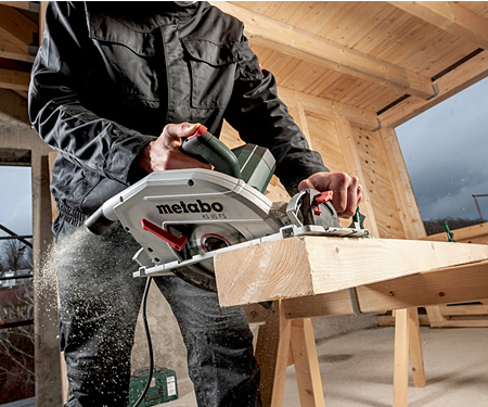 Ручная дисковая пила METABO KS 85 FS + KFS 44