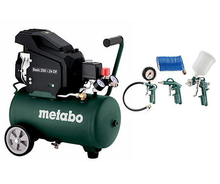 Компрессор METABO Basic 250-24 OF + LPZ4