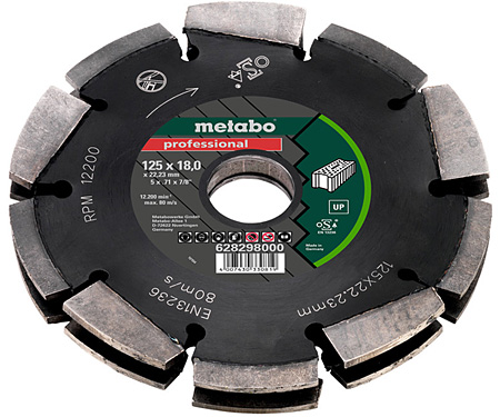 Алмазний фрезерний диск METABO Professional UP 125 мм (628298000)