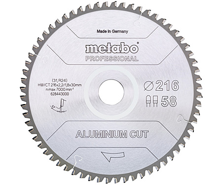 Пильный диск METABO Aluminium Cut Prof 254 мм (628447000)