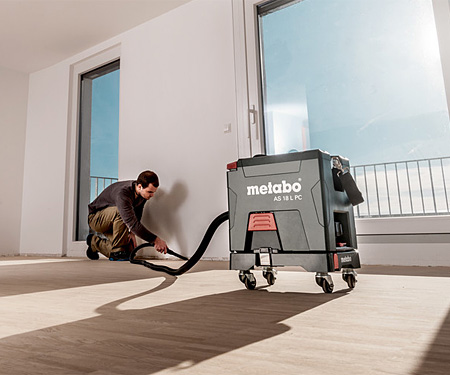 Аккумуляторный пылесос METABO AS 18 L PC Каркас + Площадка