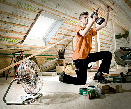 Акумуляторний вентилятор METABO AV 18