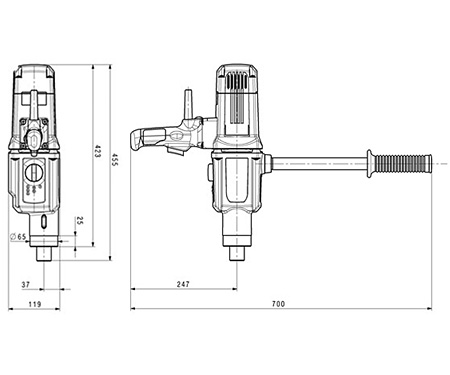 Дриль METABO B 32/3