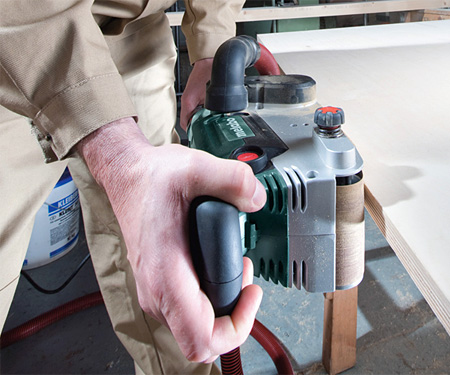 Стрічкова шліфувальна машина METABO BAE 75