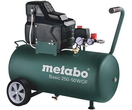 Безмасляный компрессор METABO Basic 250-50 W OF